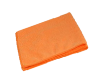 (image for) 16" x 16" Microfiber Dusting Cloths, Orange, case of 192