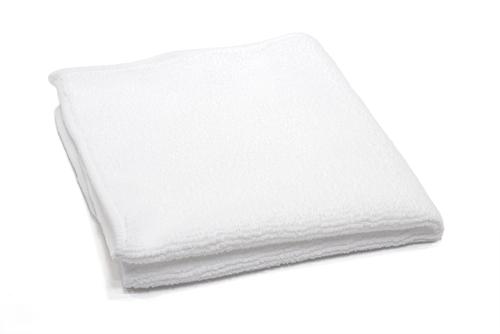 (image for) White Microfiber Towels, 16x16", case of 192