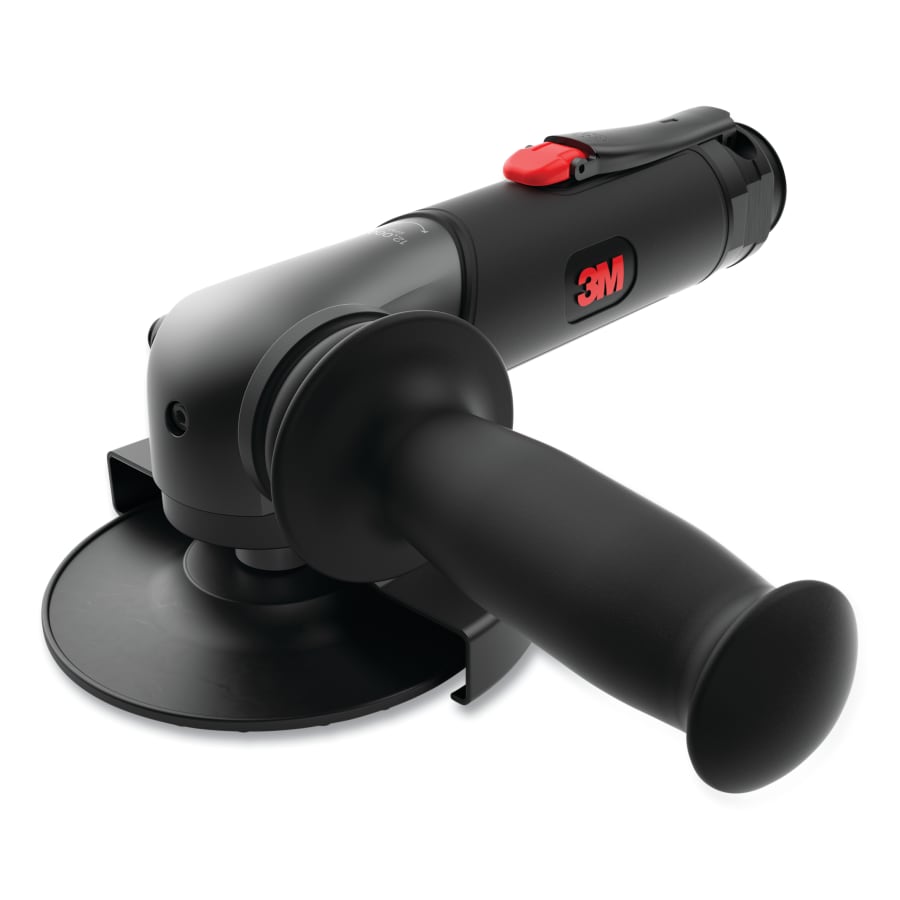 (image for) 3M 1.5 hp Pneumatic Angle Grinder, 4-1/2 in to 5 in, 12,000 RPM