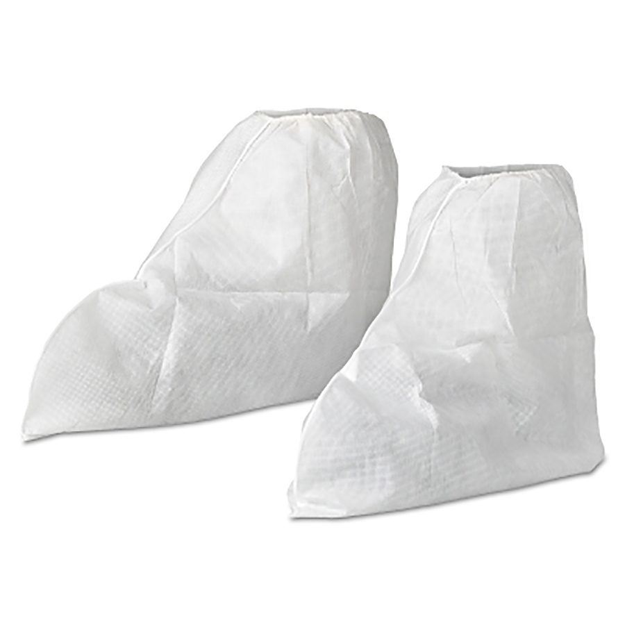 (image for) Kimberly-Clark A20 Breathable Particle Protection Foot Cover, Universal, White, Case of 300