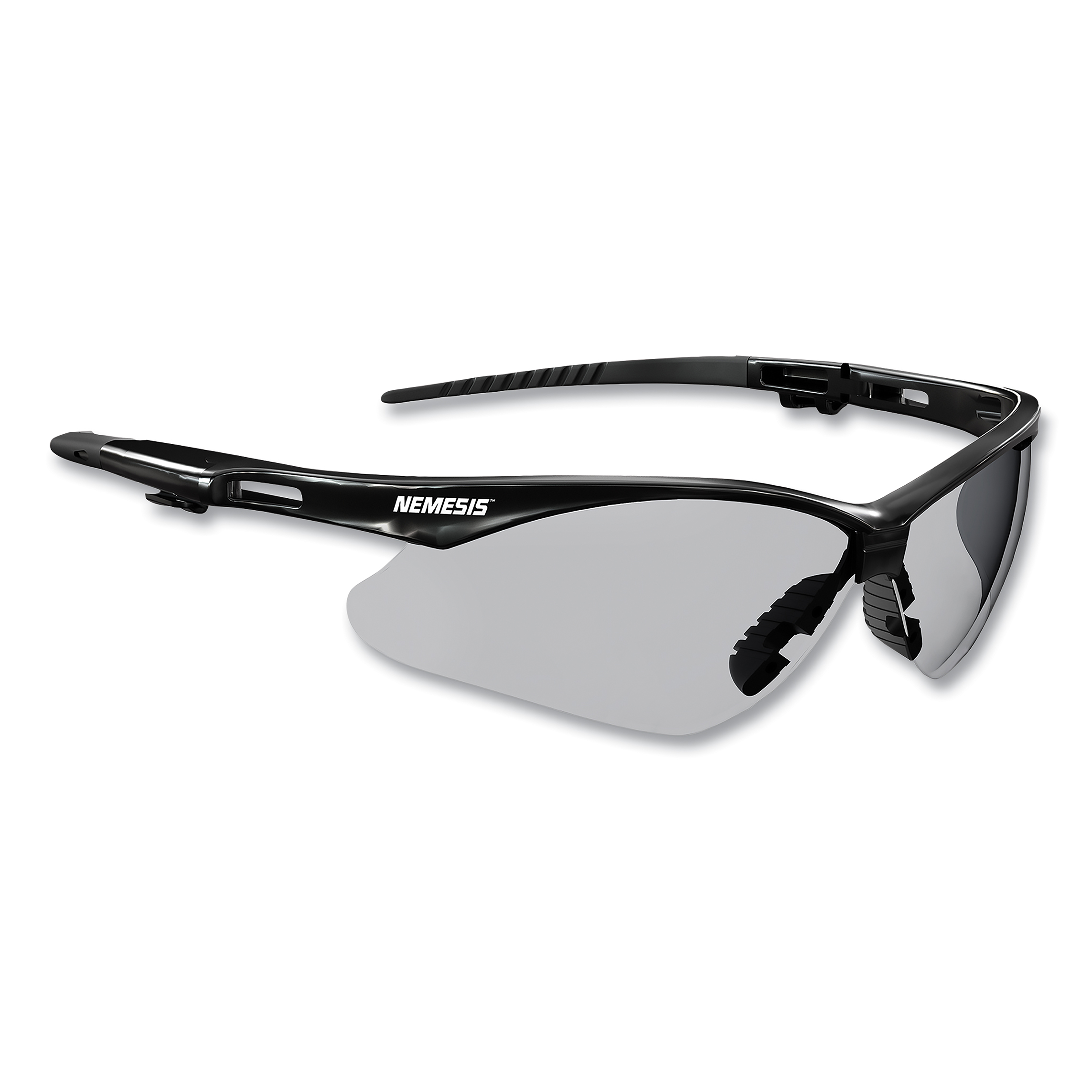 (image for) Kleenguard V30 Nemesis Safety Glass, Smoke lens, Anti-Fog, Black, Case of 12