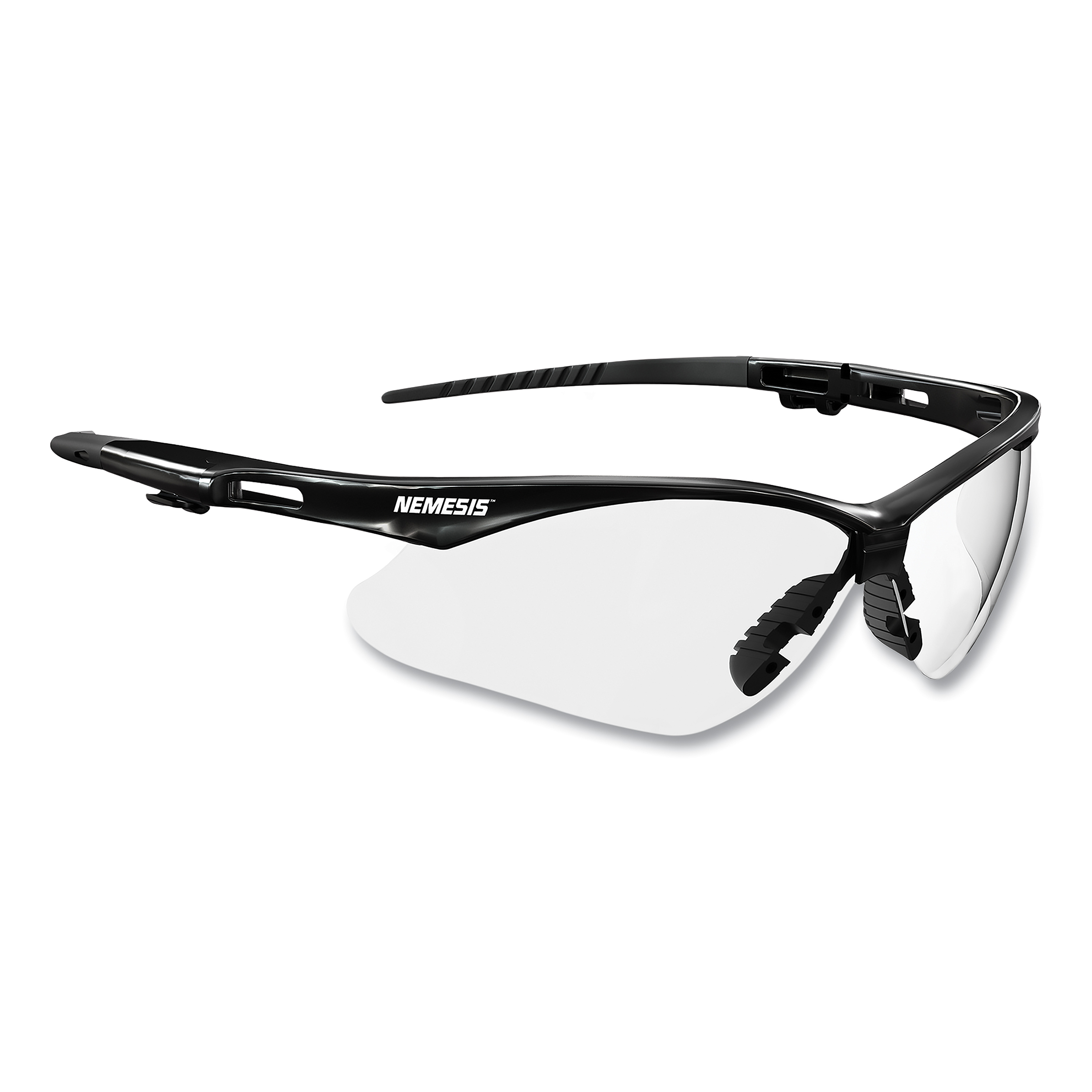 (image for) Kleenguard V30 Nemesis Safety Glass, Polycarbonate, Anti-Fog, Black, Case of 12