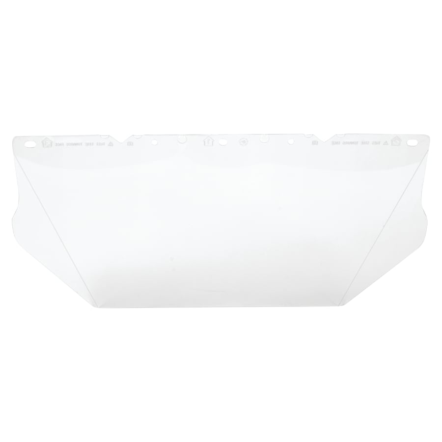 (image for) MSA V-Gard Accessory System General Purpose Visor, Anti-Fog, 17 in L x 8 in H