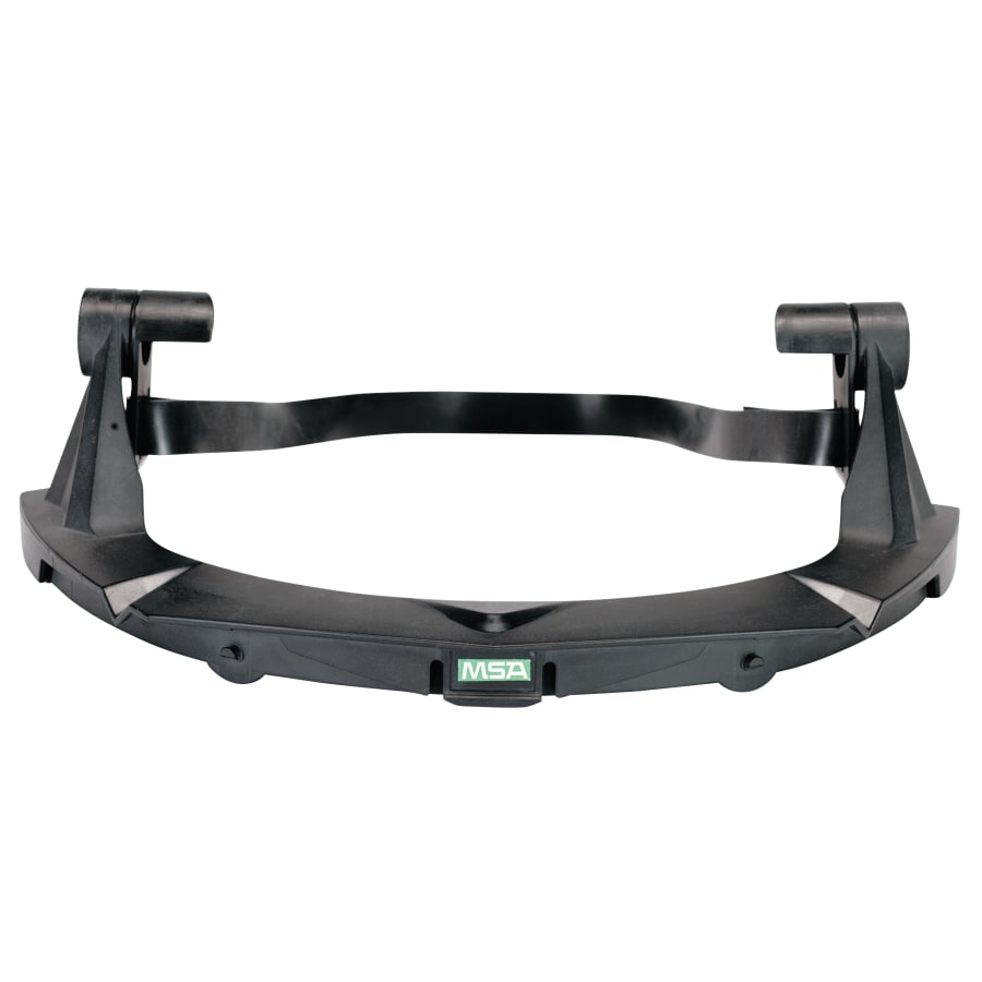 (image for) MSA V-Gard Accessory System Universal Visor Frame, Black, 11 in L x 3-1/4 H