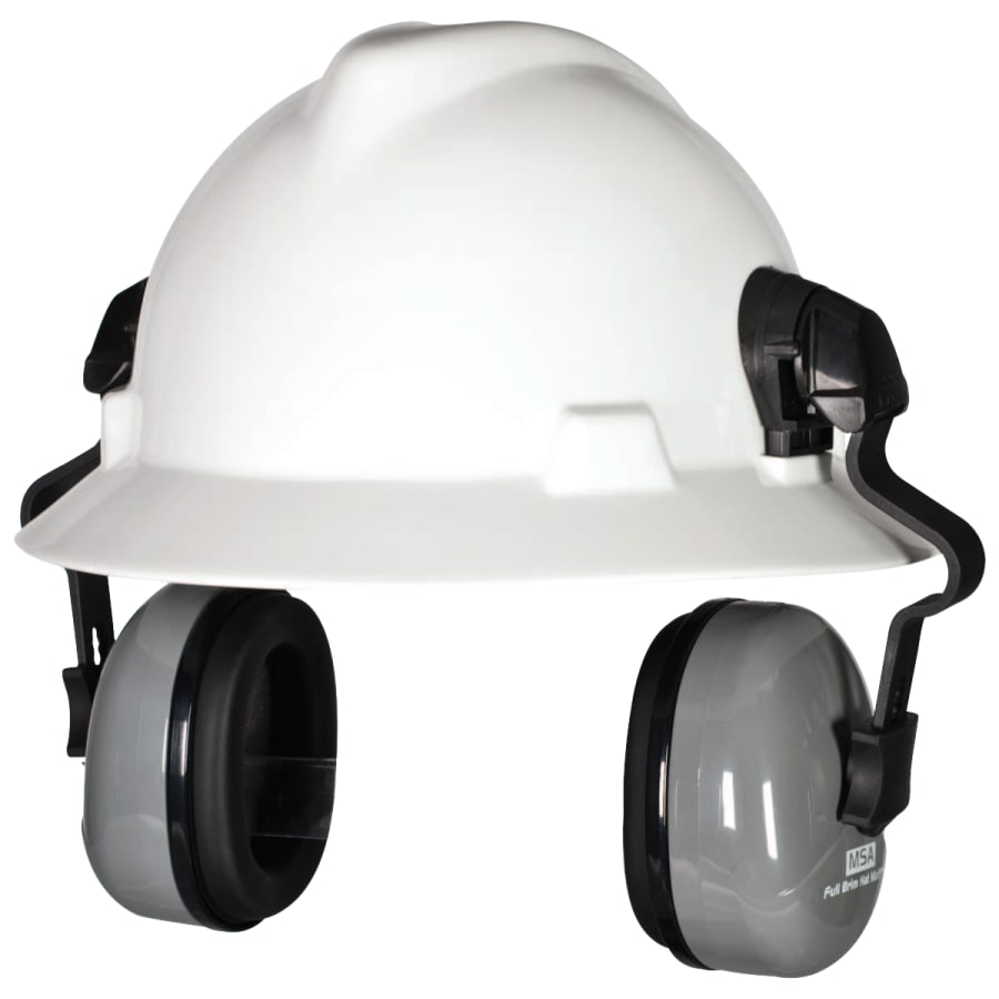 (image for) MSA SoundControl SH Cap Earmuff, Gray/Black, 25 dB NRR