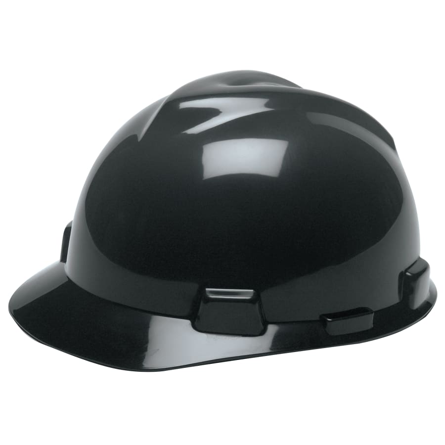 (image for) MSA V-Gard Protective Hats, Fas-Trac Ratchet, Hat, Gray