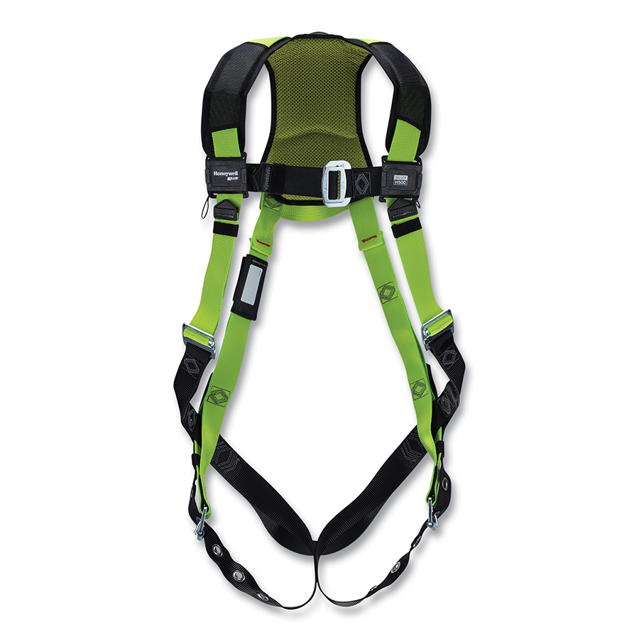 (image for) Honeywell H500 Industry Comfort Full Body Harness, Back D-Ring, 2X-large