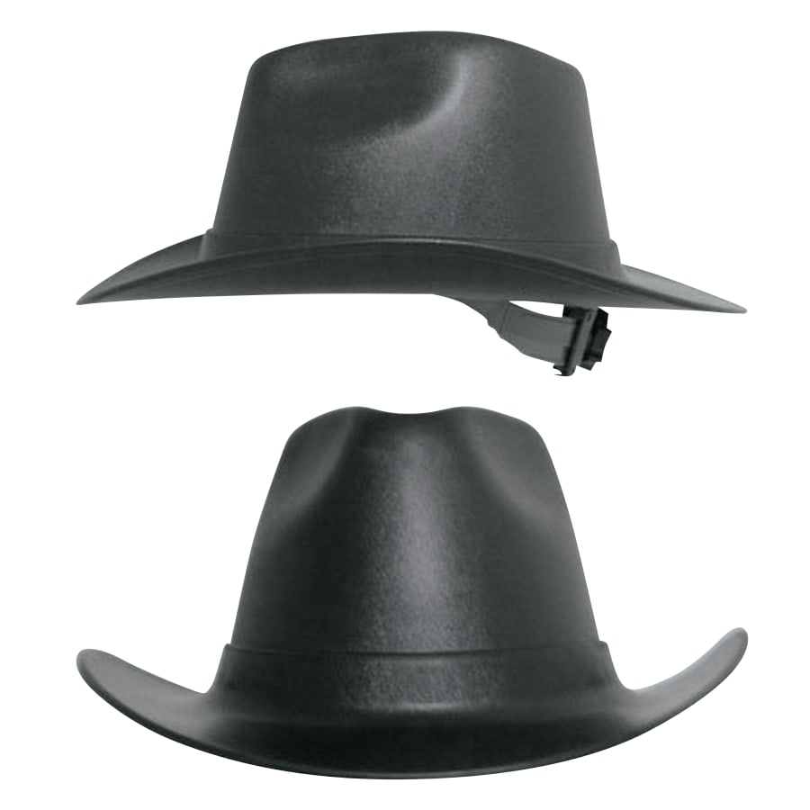 (image for) Occunomix Vulcan Cowboy Hard Hat, Ratchet, Hard Hat, Black