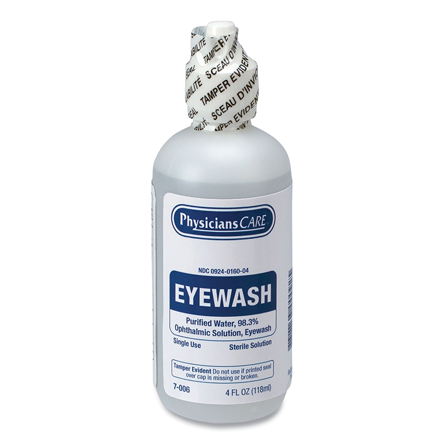 (image for) First Aid Only Eye Flush Bottle, 4 oz