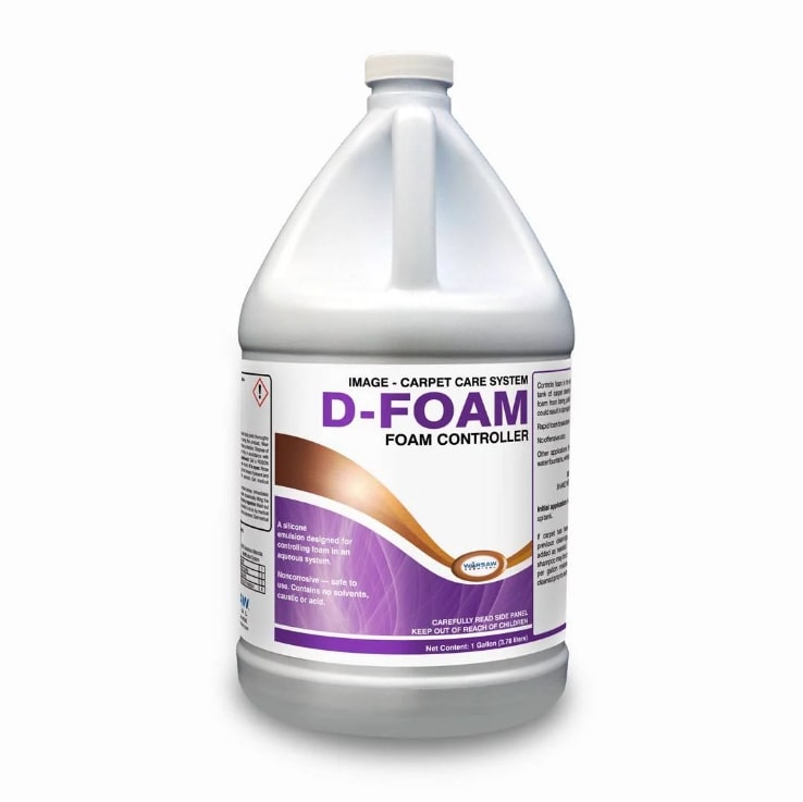 (image for) D-Foam Liquid Defoamer Concentrate Carpet Cleaner, Case of 4 Gallons