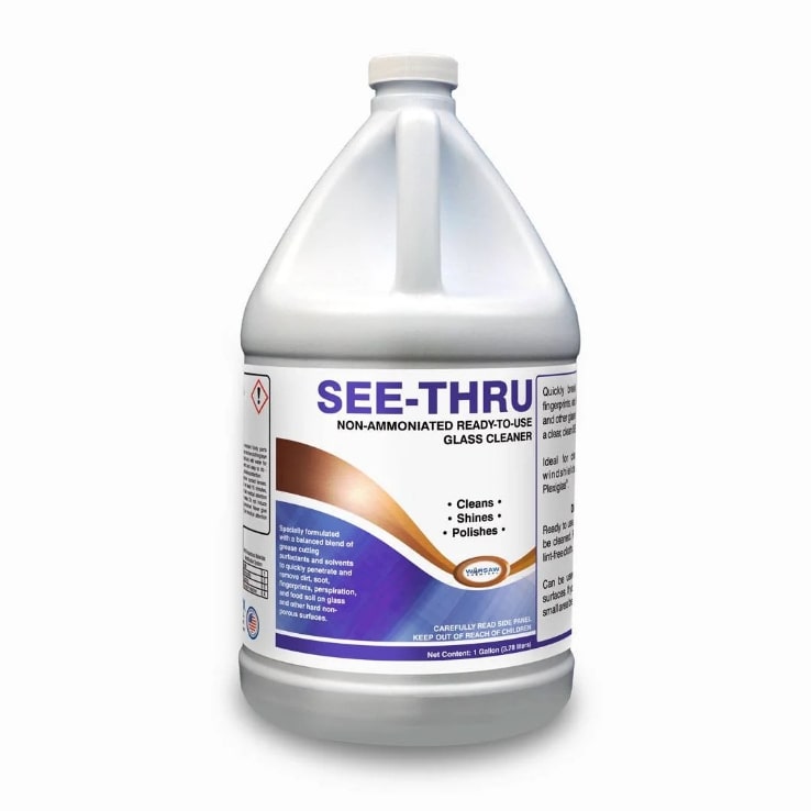 (image for) See-Thru Non-Ammoniated Glass Cleaner, Case of 4 Gallons