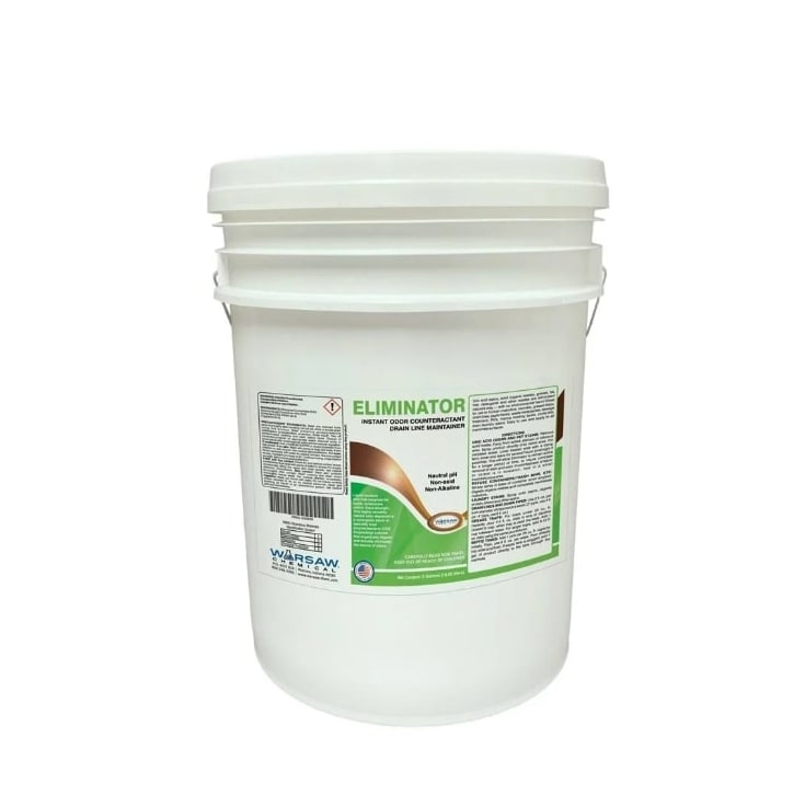 (image for) Eliminator Instant Odor Counteractant And Drain Line Maintainer, 5 Gallon Pail