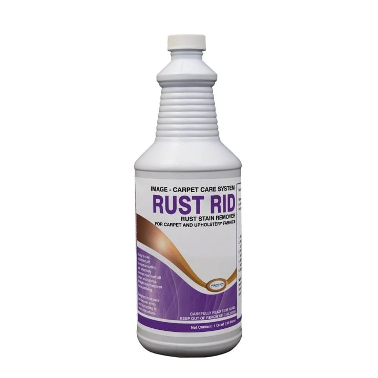 (image for) Rust Rid Rust Stain Remover For Carpet And Upholstery Fabrics, 12 Quart Case