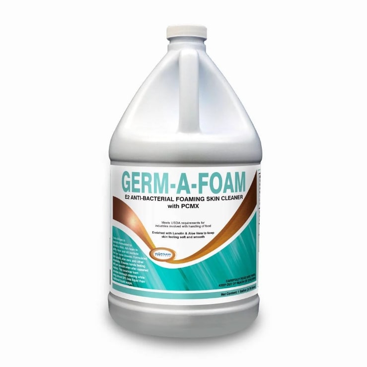 (image for) Germ-A-Foam Antibacterial Foaming Skin Cleaner, Case of 4 Gallons