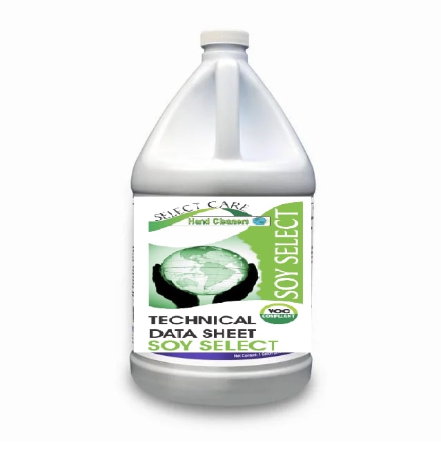 (image for) Soy Select Heavy Duty Hand Cleaner, Case of 4 Gallons