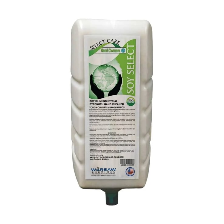 (image for) Soy Select Heavy Duty Hand Cleaner, 4 Flat Top Case