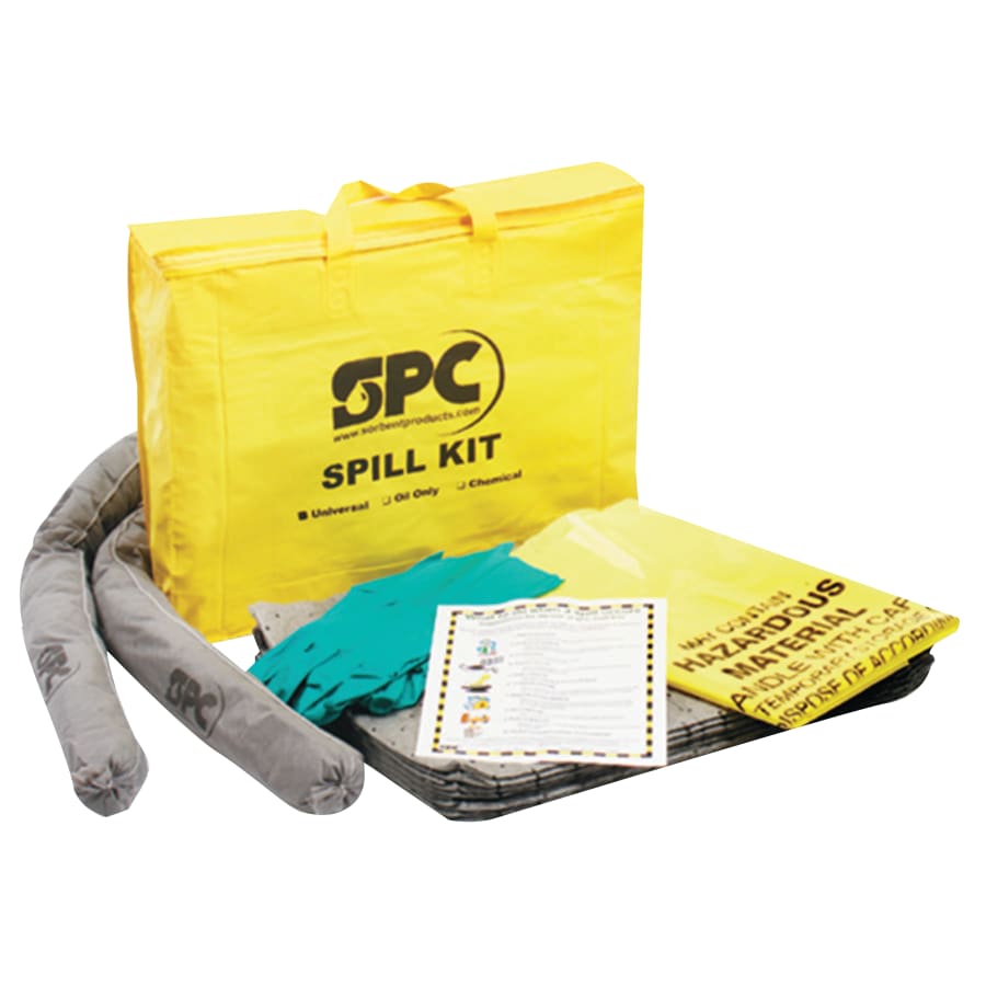 (image for) Brady SPC Economy Portable Spill Kit, Allwik Universal, 5 Gal