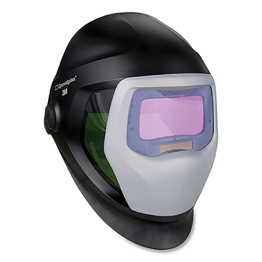 (image for) 3M Speedglas 9100 Series Helmet, Shade 5, 8 to 13, Black/Silver