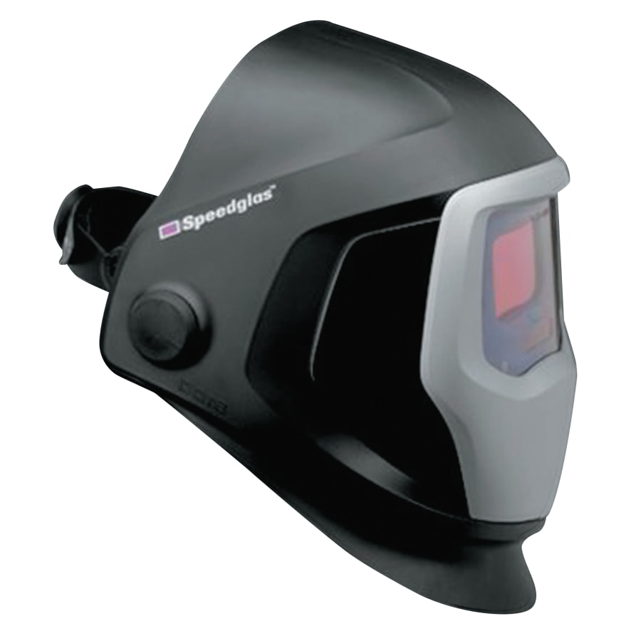 (image for) 3M Personal Safety Division Speedglas 9100 Series Helmet with Auto-Darkening Filter, Variable 5, 8 to 13, Black, 2.8 in x 4.2 in Window