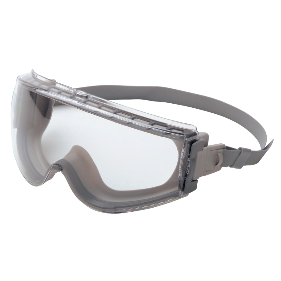 (image for) Honeywell Uvex Stealth Goggle, Clear lens, Gray Frame, HydroShield Antifog Coating