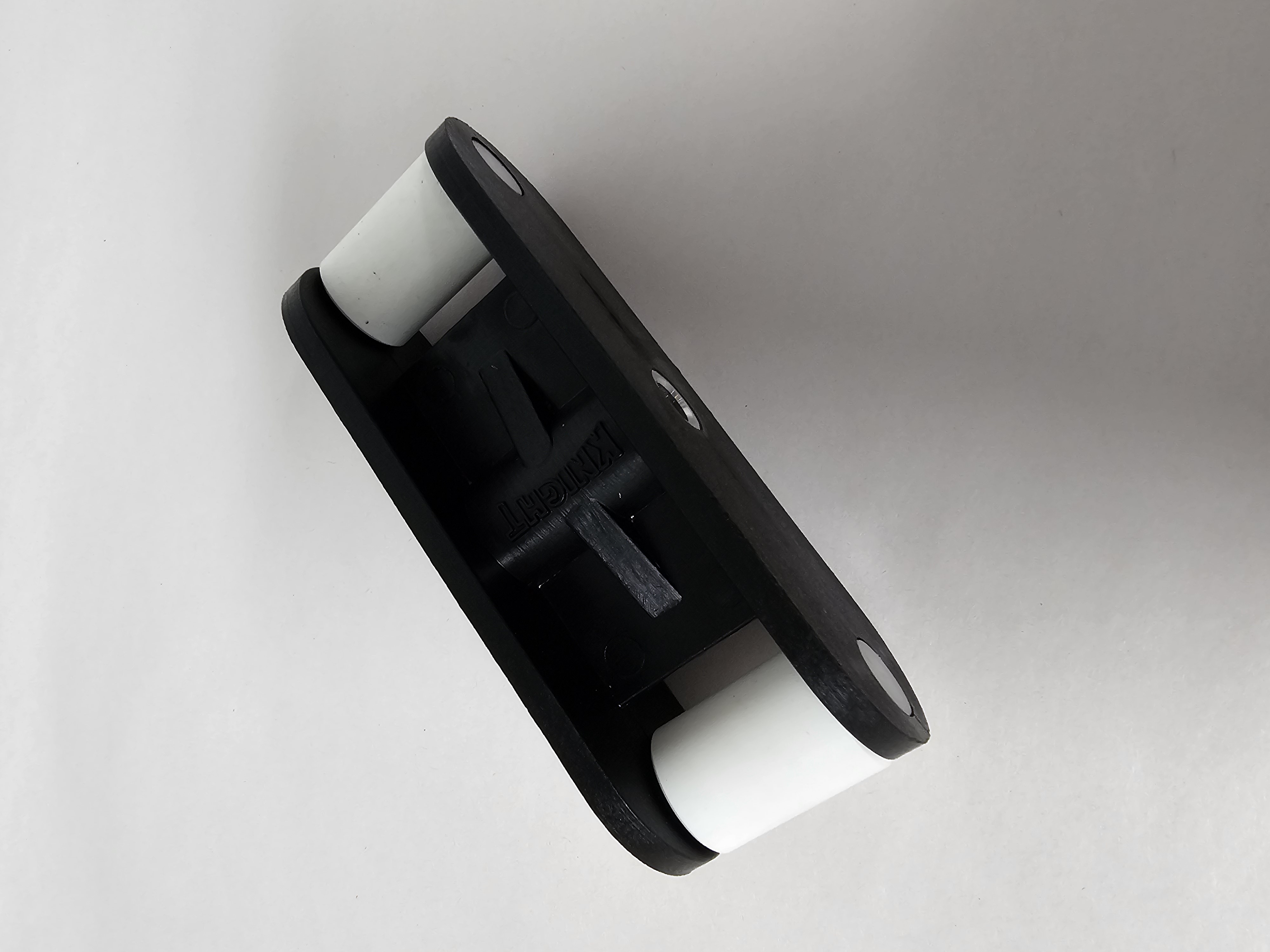 (image for) Knight RB-986 Roller Block Assembly For T-86 tubing, white 2 lobe rollers