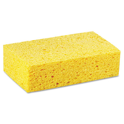 (image for) Large Cellulose Sponge, 4 3/10 x 7 4/5, Yellow, 24/Carton