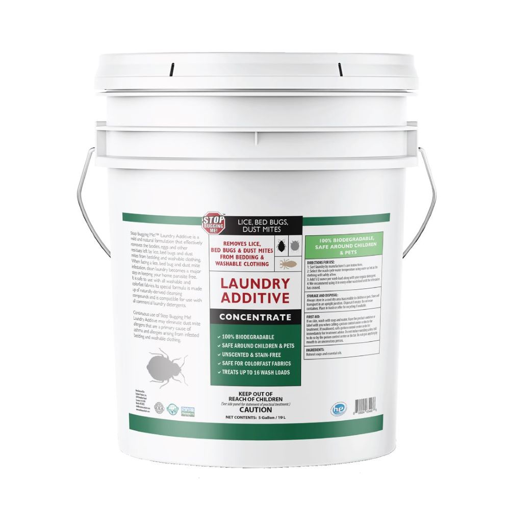 (image for) Lice, Bed Bug, Dust Mite Laundry Additive Concentrate 5 gal pail