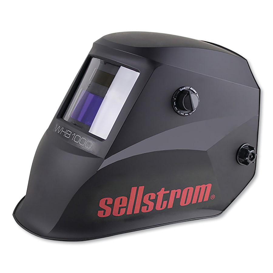 (image for) Sellstrom Advantage Series ADF Welding Helmet, 9 to 13 Lens Shade, Black