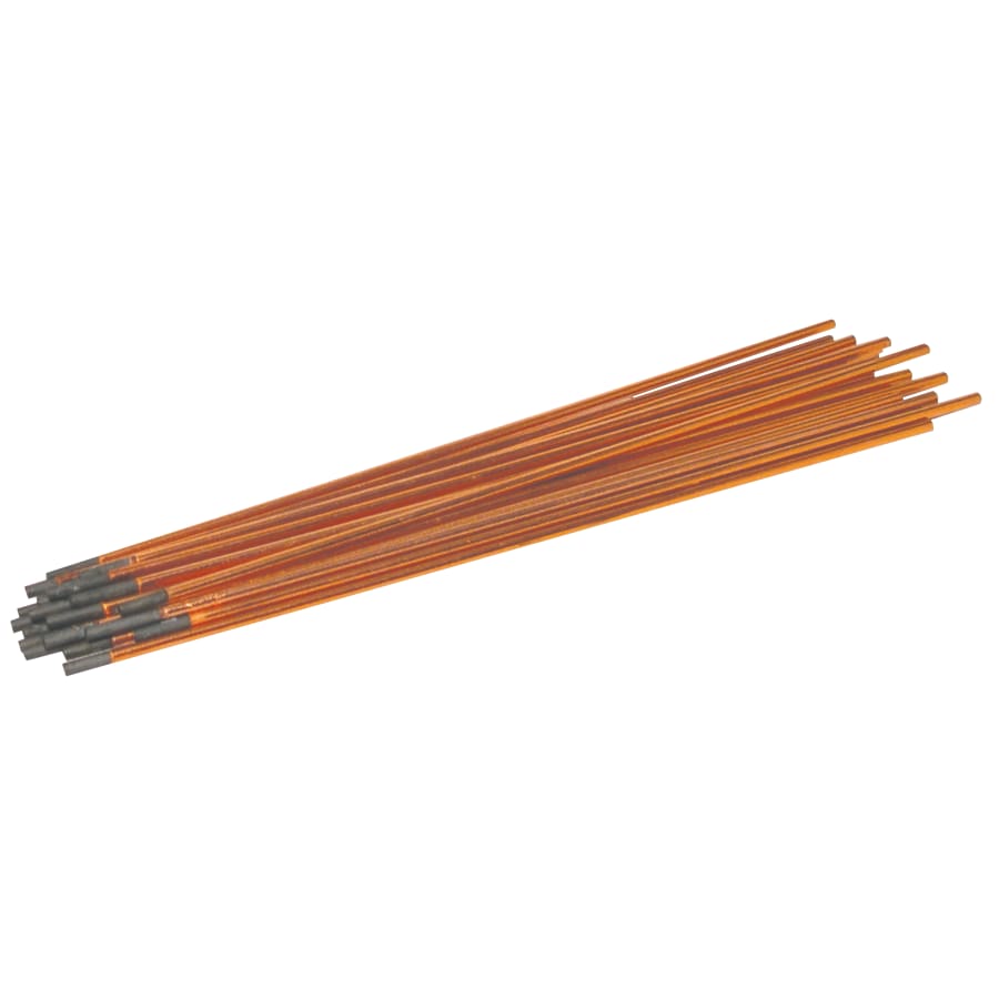 (image for) Best Welds DC Copperclad Gouging Electrode, 3/8 in dia x 12 in L, Pointed