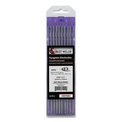 (image for) Best Welds Tungsten Electrode, E3, 7 in, Size 3/32
