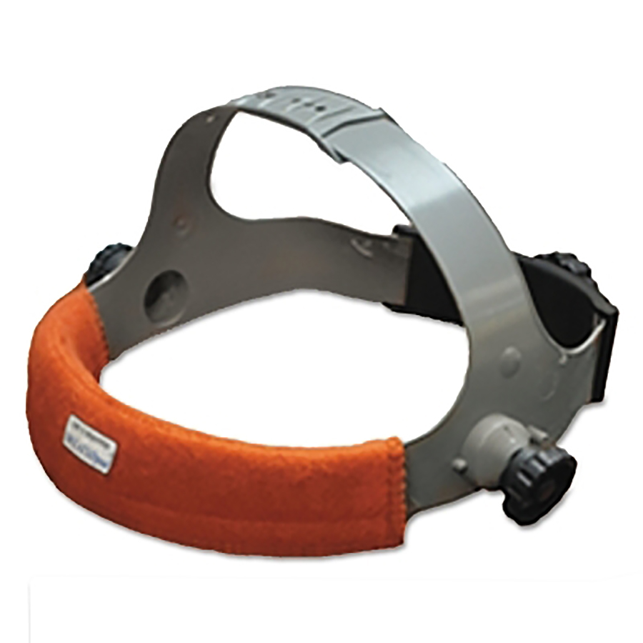 (image for) Best Welds Headgear Sweatband, 8-1/2 in L, 1-1/4 in W, Orange, Pack of 2