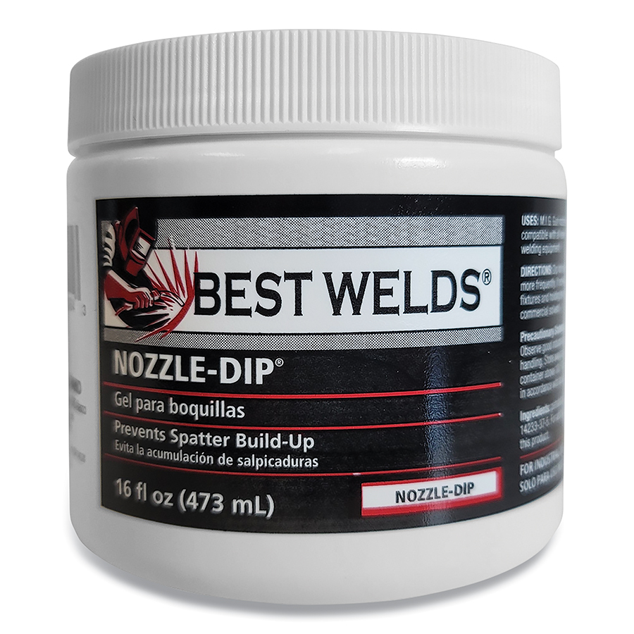 (image for) Best Welds Nozzle Dip Gel, 16 oz, Jar, Blue, case of 10