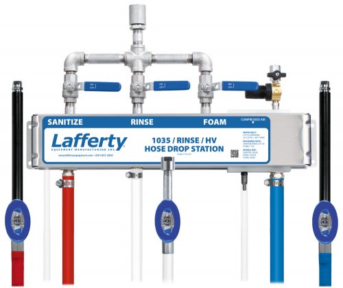 (image for) Lafferty 1035 / Rinse / HV Hose Drop Station