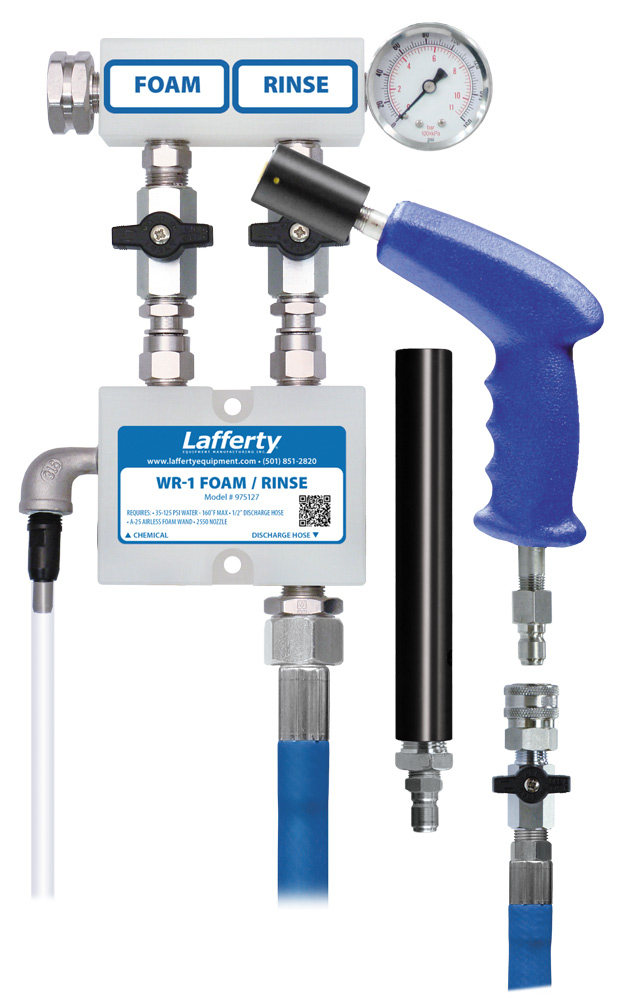 (image for) Lafferty WR-1 Foam / Rinse W/ Pistol Grip Gun Kit