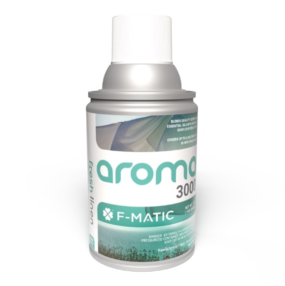 (image for) F-Matic 3000 Linen Fresh - Metered Dry Spray Refill, case of 12