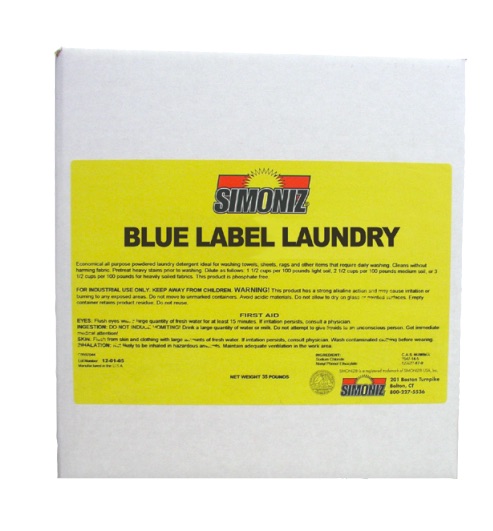 (image for) Simoniz Blue Label Laundry Detergent, 100 lb