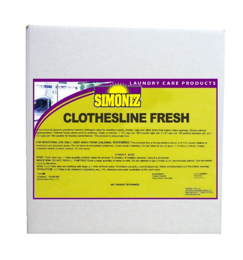 (image for) Simoniz Clothesline Fresh, 25 lbs box