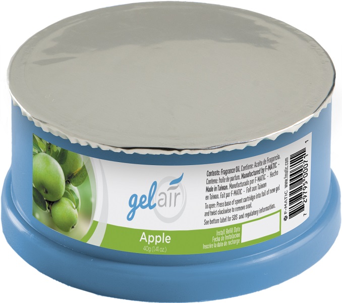 (image for) F-Matic HP 30 Day Green Apple Gel Refill, case of 100