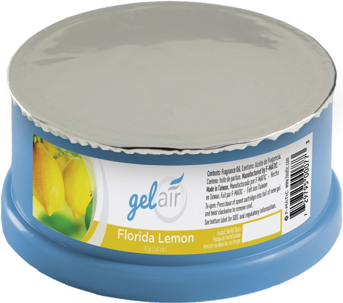 (image for) F-Matic HP 30 Day Florida Lemon Gel Refill, case of 100