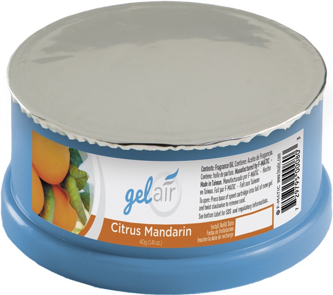 (image for) F-Matic HP 30 Day Citrus Mandarin Gel Refill, case of 100