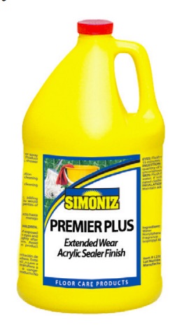 (image for) Simoniz Premier Plus Floor Finish, 2 x 2.5 case