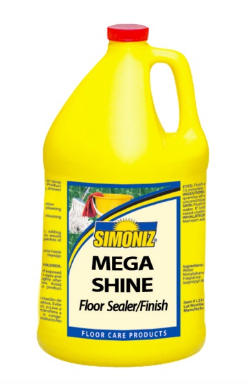 (image for) Simoniz Mega Shine Floor Finish, 4 gal case