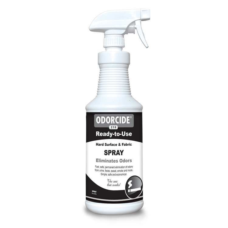 (image for) Odorcide Cigarette Smoke R-T-U Spray, Case of 12 x 32oz Bottles