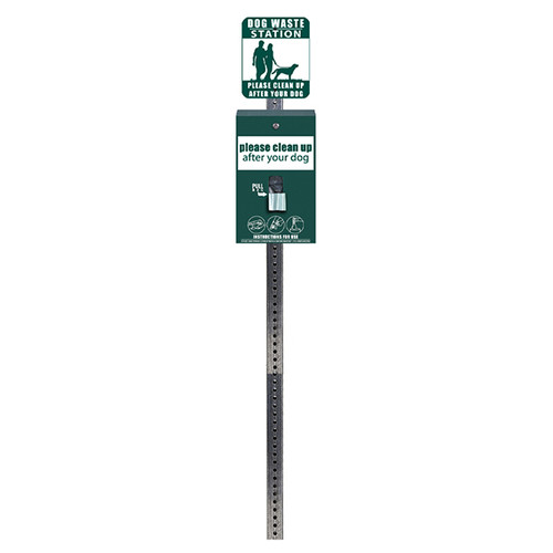 (image for) Mini Dog Waste Station, ONEpul Bag, Green