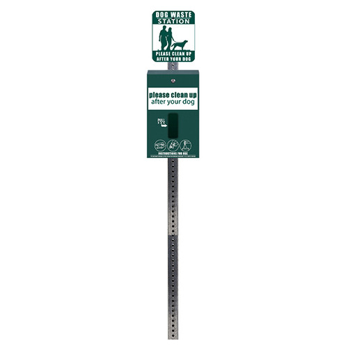 (image for) Mini Dog Waste Station, MittN Bag, Green