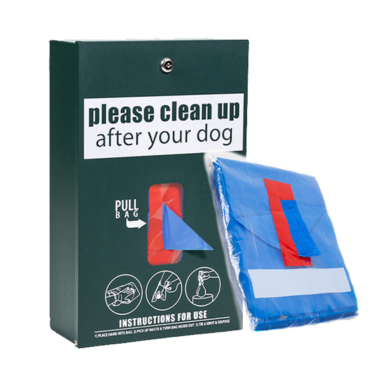 (image for) Tissue-Style Bag Dispenser, Green
