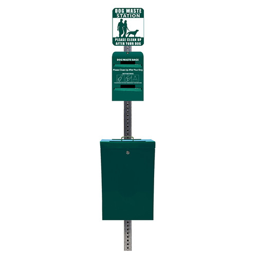 (image for) Ultimate Dog Waste Station, Tie-Handle Roll, Green