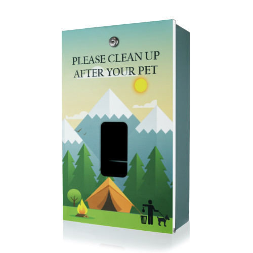 (image for) Camp Designer Dog Waste Station, Dispenser Only, MittN Header Bag, Green