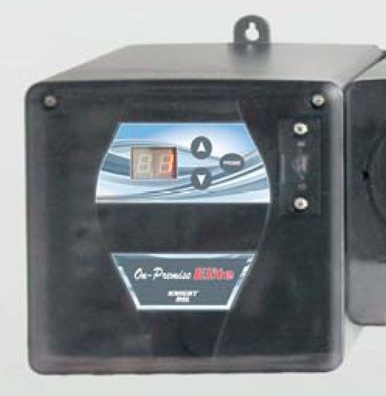 (image for) Knight OP Elite 5100 Series DC peristaltic pump assembly with FLOW METER, (24 VDC), 10 oz/min (300 ml/min), 100 rpm