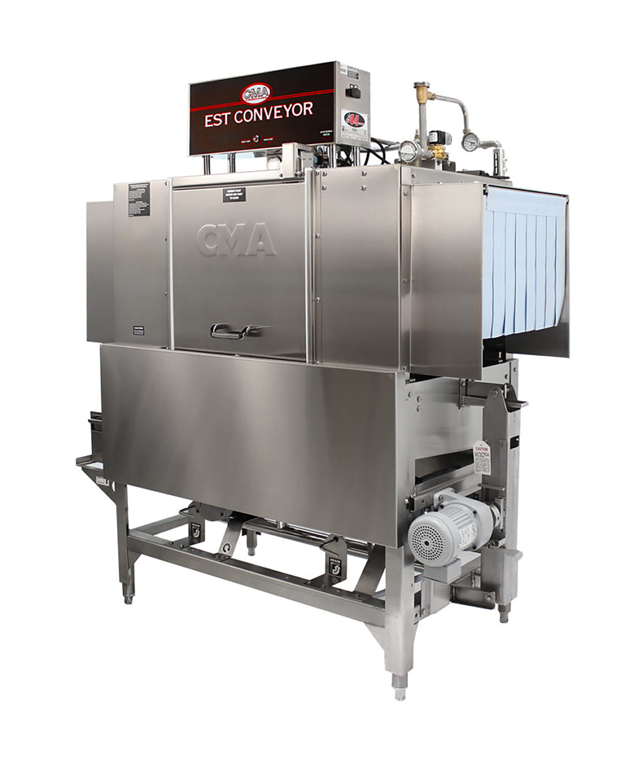 (image for) CMA Model EST-44, Conveyor High-Low Temperature Dishwasher, Right - Left